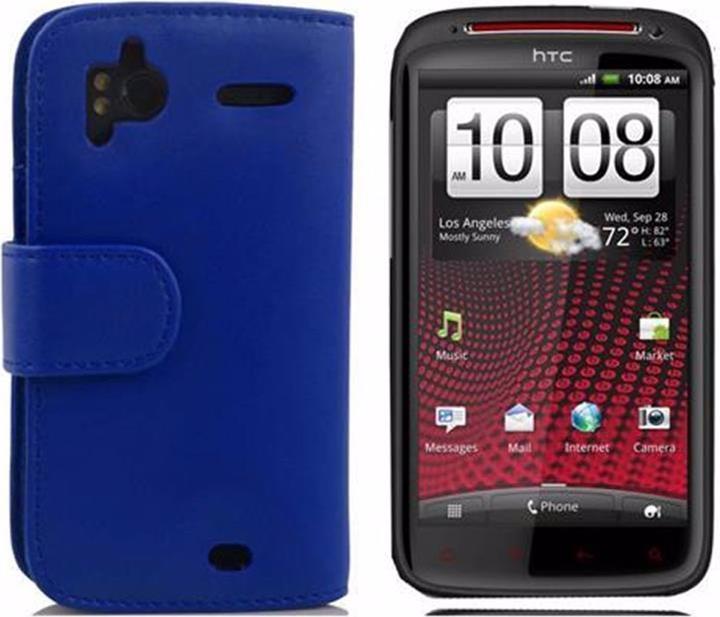 Produktbild Cadorabo Book Glatt Cover (HTC Sensation XE)