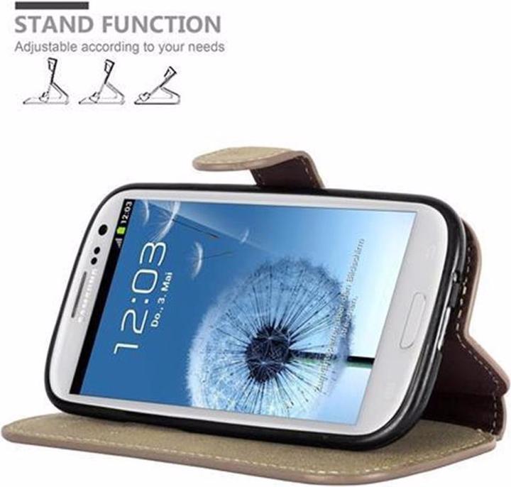 Image du produit Cadorabo Book Retro Matt Wallet Cover (Samsung Galaxy S3, Samsung Galaxy S3 Neo)