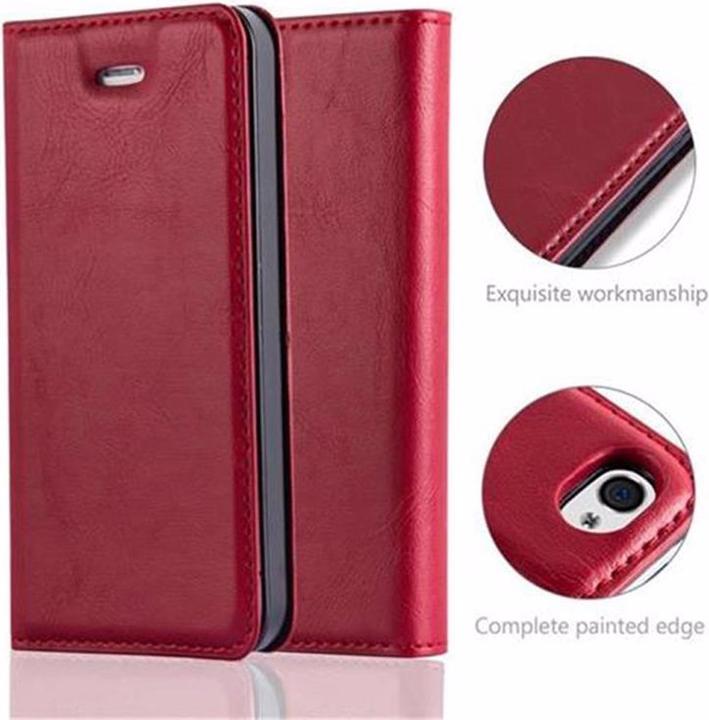 Productafbeelding Cadorabo Boek Onzichtbare Magneethoes (Apple iPhone 4)