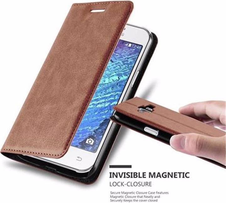 Image du produit Cadorabo Book Couverture magnétique invisible (Samsung Galaxy J1)