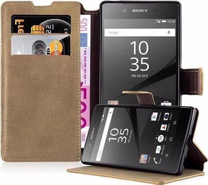 Image du produit Cadorabo Book Retro Matt Wallet Cover (Sony Xperia Z5)