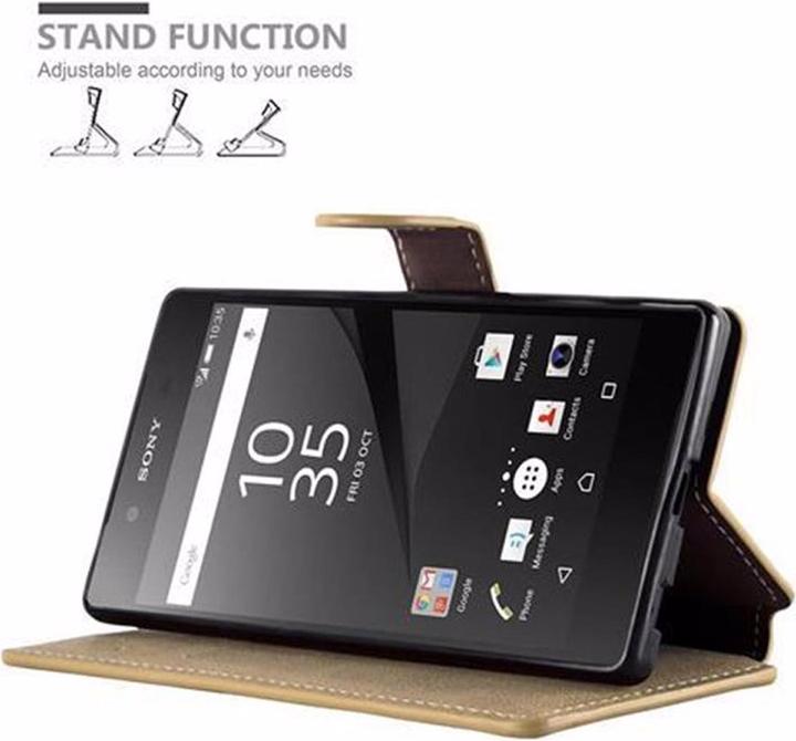 Image du produit Cadorabo Book Retro Matt Wallet Cover (Sony Xperia Z5)