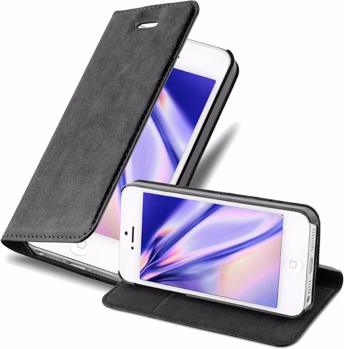 Productafbeelding Cadorabo Boek Onzichtbare Magneethoes (Apple iPhone 5)