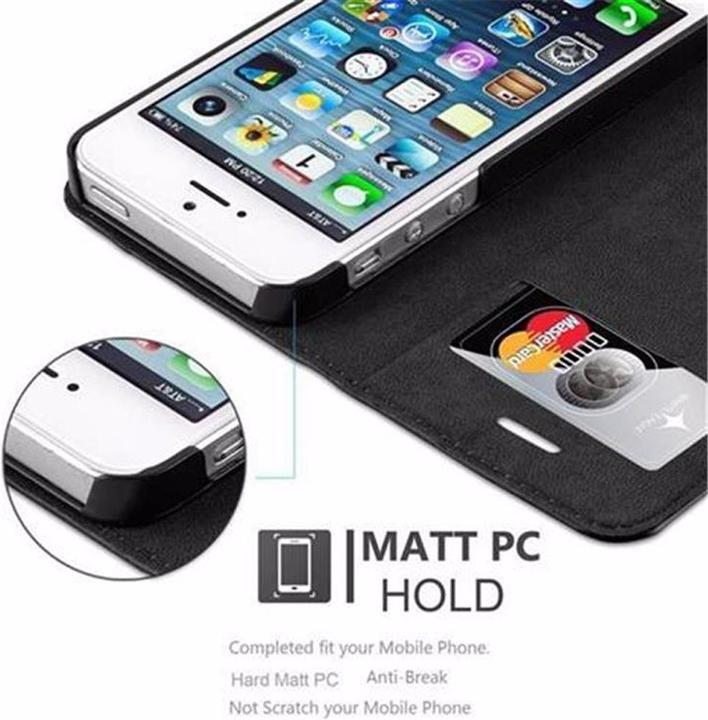 Productafbeelding Cadorabo Boek Onzichtbare Magneethoes (Apple iPhone 5)