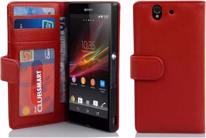 Produktbild Cadorabo Book mit 3 Kartenfächer Cover (Sony Xperia Z)