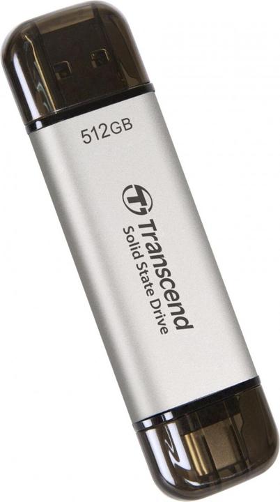 Actual product image Transcend ESD310C (512 GB, USB-C, USB-A)