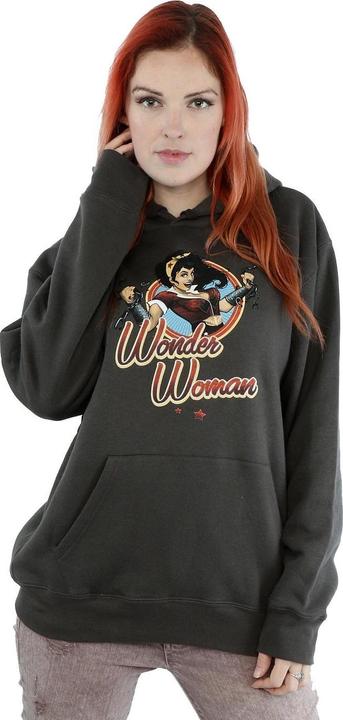 Immagine prodotto Wonder Woman Felpa con Cappuccio Distintivo Donna (XS)