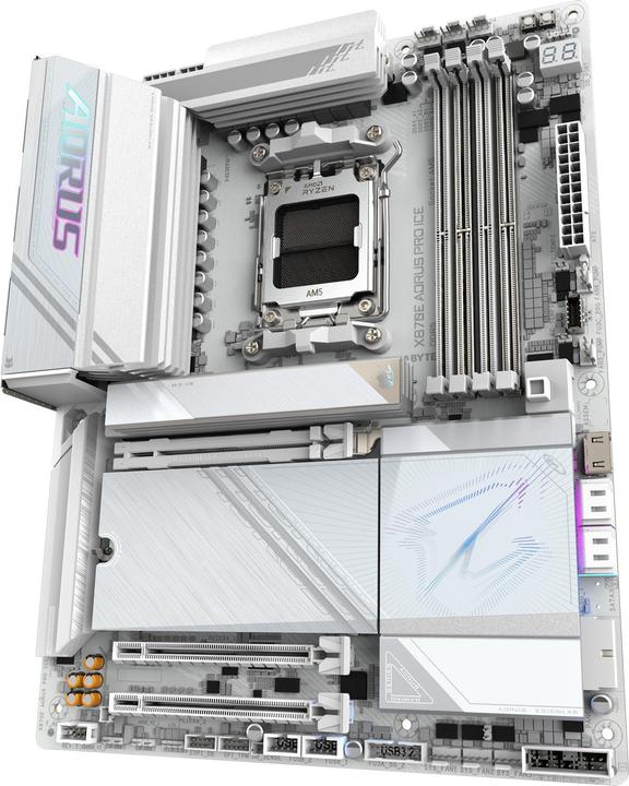 Produktbild Gigabyte X870E AORUS PRO ICE (AM5, AMD X870E, ATX)