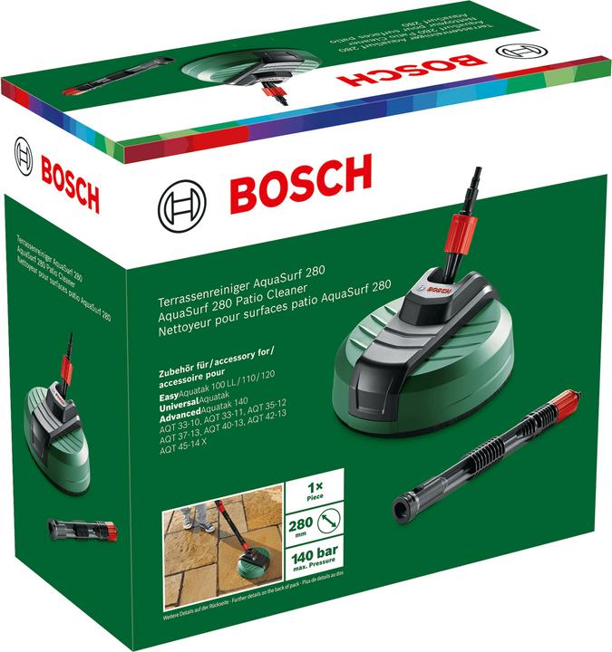 Image du produit Bosch Home & Garden Nettoyeur de terrasse Aquasurf 280 pour Aquatak