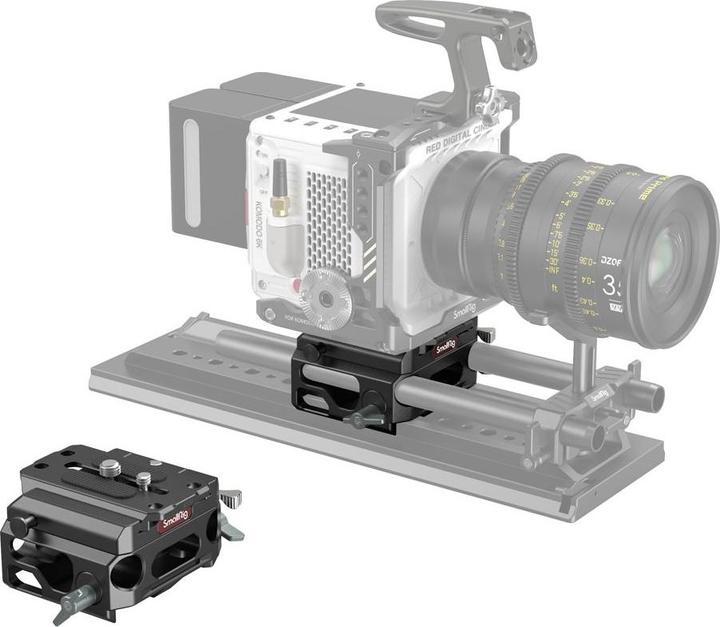 Produktbild SmallRig Lightweight Baseplate with Dual 15mm Rod Clamp (Diverses Video Zubehör)