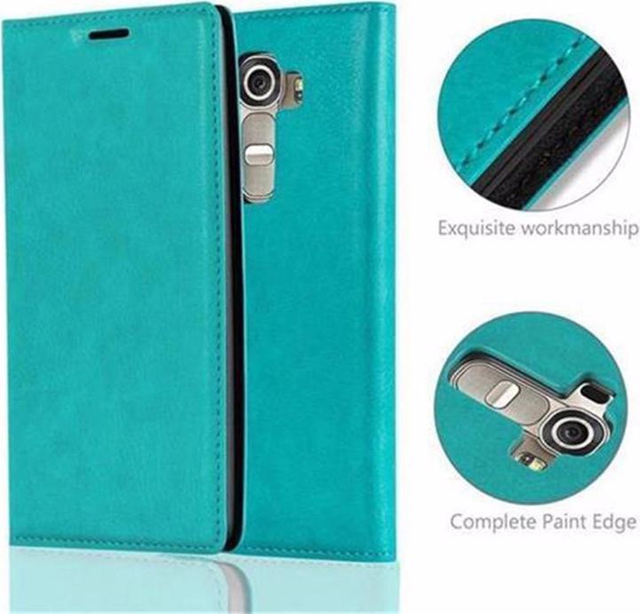 Actual product image Cadorabo Book Invisible Magnet Cover (Motorola Moto G4 Plus, Motorola Moto G4)