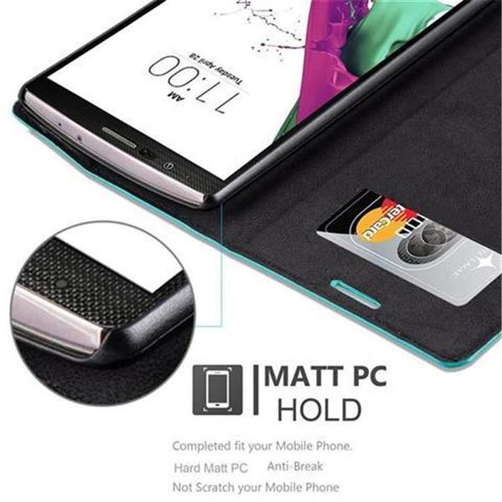 Actual product image Cadorabo Book Invisible Magnet Cover (Motorola Moto G4 Plus, Motorola Moto G4)