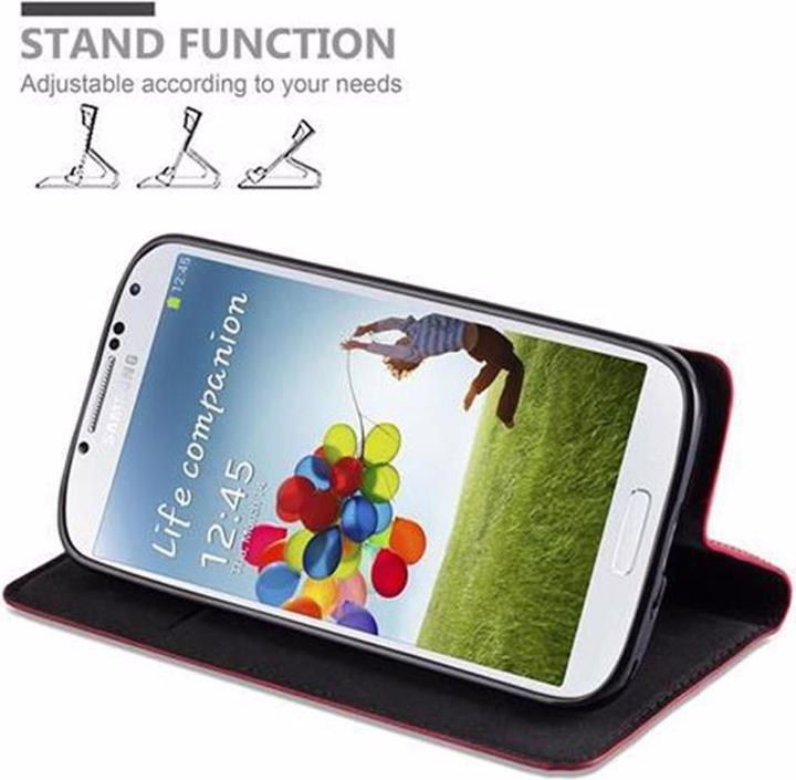 Actual product image Cadorabo Book Invisible Magnet Cover (Samsung Galaxy S4)