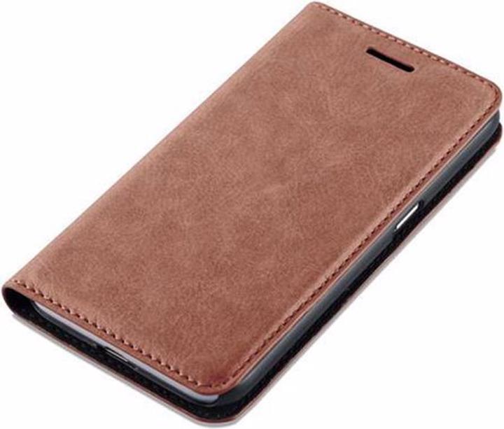 Actual product image Cadorabo Book Invisible Magnet Cover (Samsung Galaxy J1 (2016))