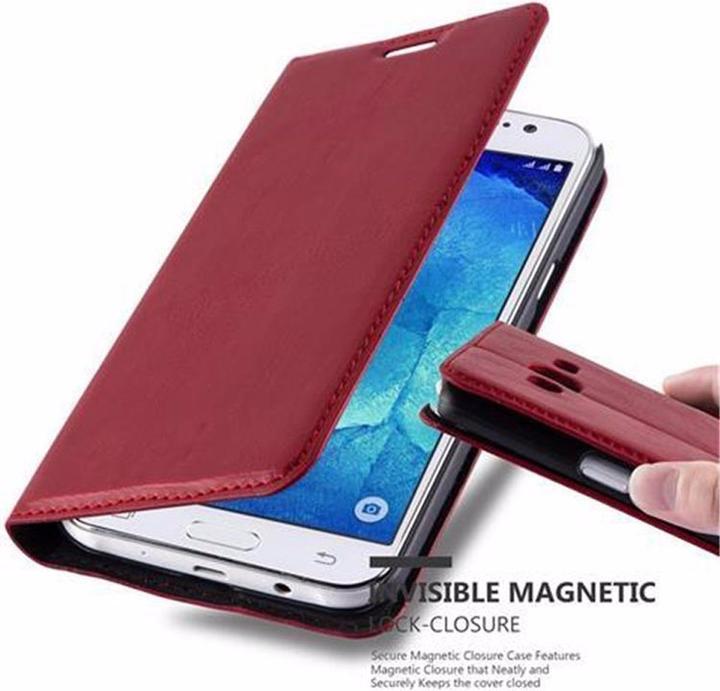Productafbeelding Cadorabo Boek Onzichtbare Magneethoes (Samsung Galaxy J5 (2015))