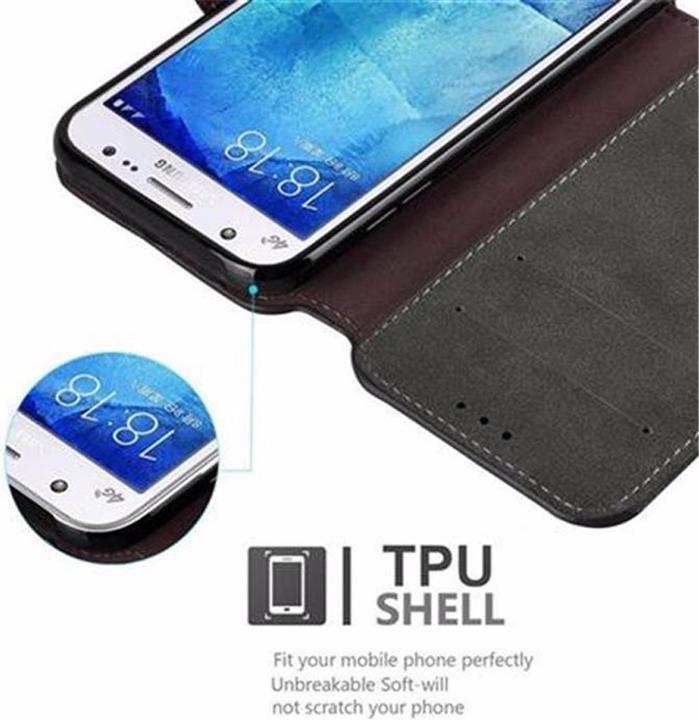 Productafbeelding Cadorabo Boek Retro Matte Portemonnee Hoesje (Samsung Galaxy J5 (2015))