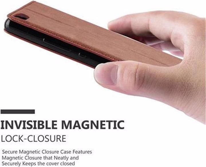 Immagine prodotto Cadorabo Copertina magnetica invisibile del libro (Huawei P8)