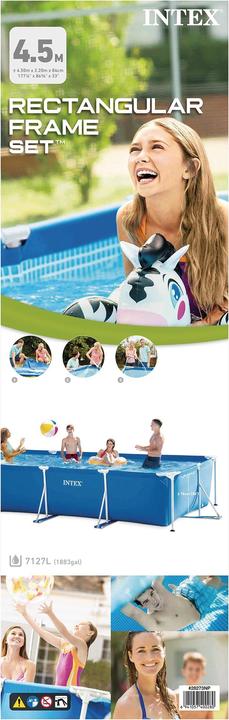 Immagine prodotto Intex Telaio rettangolare (450 x 220 x 84 cm)