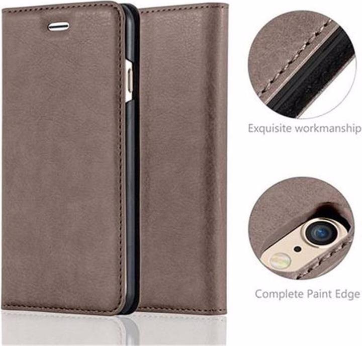 Actual product image Cadorabo Book Invisible Magnet Cover (Apple iPhone 6)