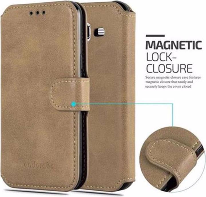 Image du produit Cadorabo Book Retro Matt Wallet Cover (Samsung Galaxy J5 (2015))