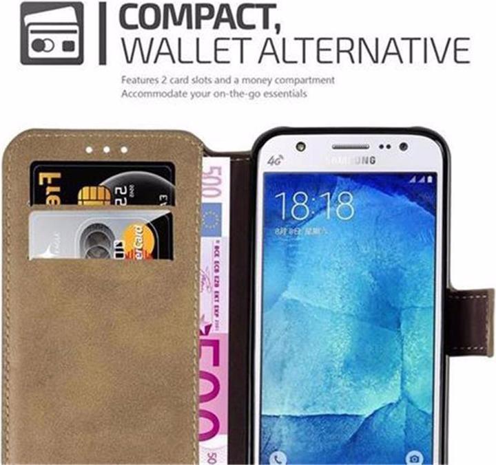Image du produit Cadorabo Book Retro Matt Wallet Cover (Samsung Galaxy J5 (2015))