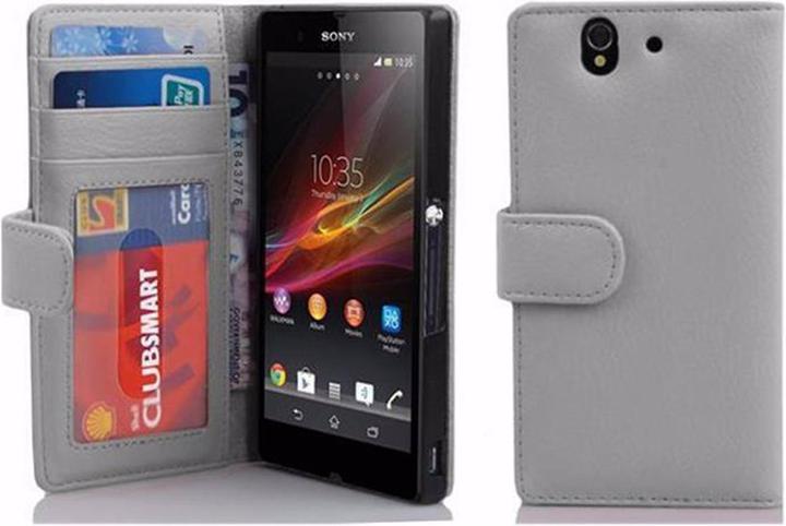 Actual product image Cadorabo Book with 3 card slots cover (Sony Xperia Z)
