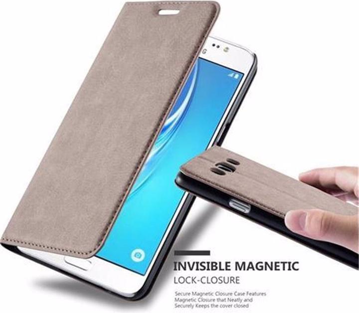 Actual product image Cadorabo Book Invisible Magnet Cover (Samsung Galaxy J5 (2016))