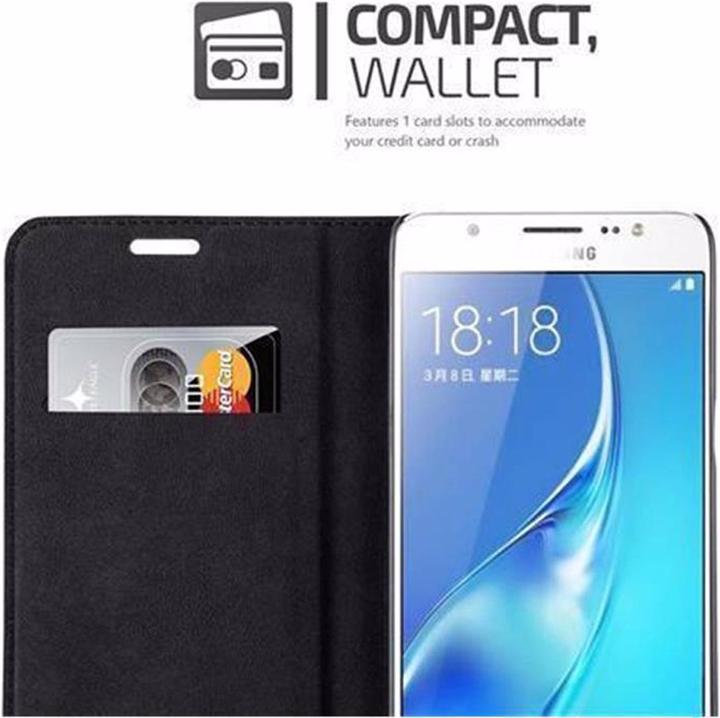 Actual product image Cadorabo Book Invisible Magnet Cover (Samsung Galaxy J5 (2016))