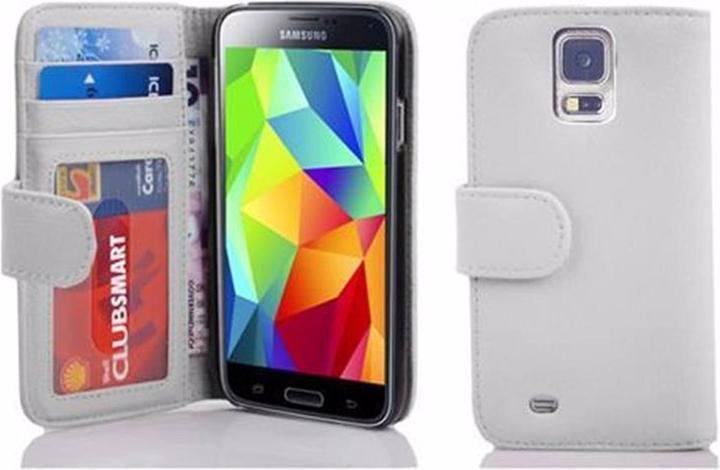 Produktbild Cadorabo Book mit 3 Kartenfächer Cover (Samsung Galaxy S5, Samsung Galaxy S5 Neo)