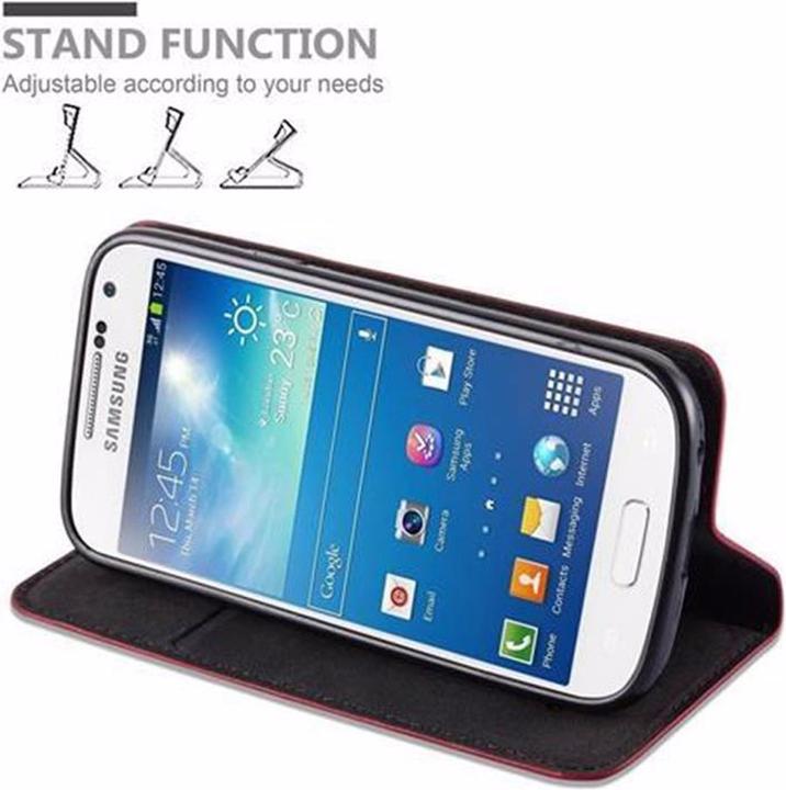 Produktbild Cadorabo Book Invisible Magnet Cover (Samsung Galaxy S4 mini)