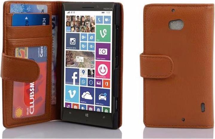 Actual product image Cadorabo Book with 3 card slots cover (Nokia Lumia 930, Nokia Lumia Icon 929)