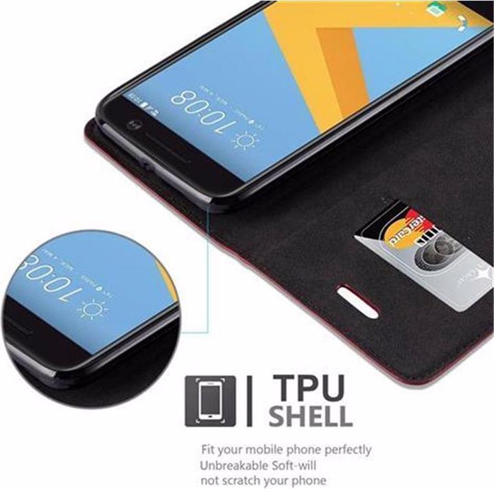 Productafbeelding Cadorabo Boek Onzichtbare Magneethoes (HTC One 10)