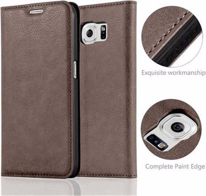 Image du produit Cadorabo Book Couverture magnétique invisible (Samsung Galaxy S6)