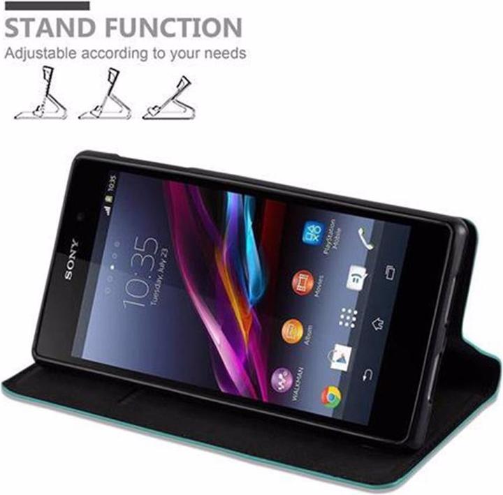 Productafbeelding Cadorabo Boek Onzichtbare Magneethoes (Sony Xperia Z1)