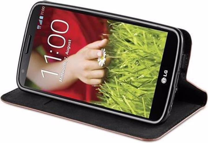 Productafbeelding Cadorabo Boek Onzichtbare Magneethoes (LG G2)