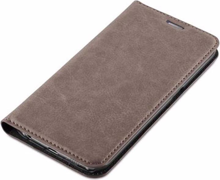 Actual product image Cadorabo Book Invisible Magnet Cover (Samsung Galaxy S6 Edge)