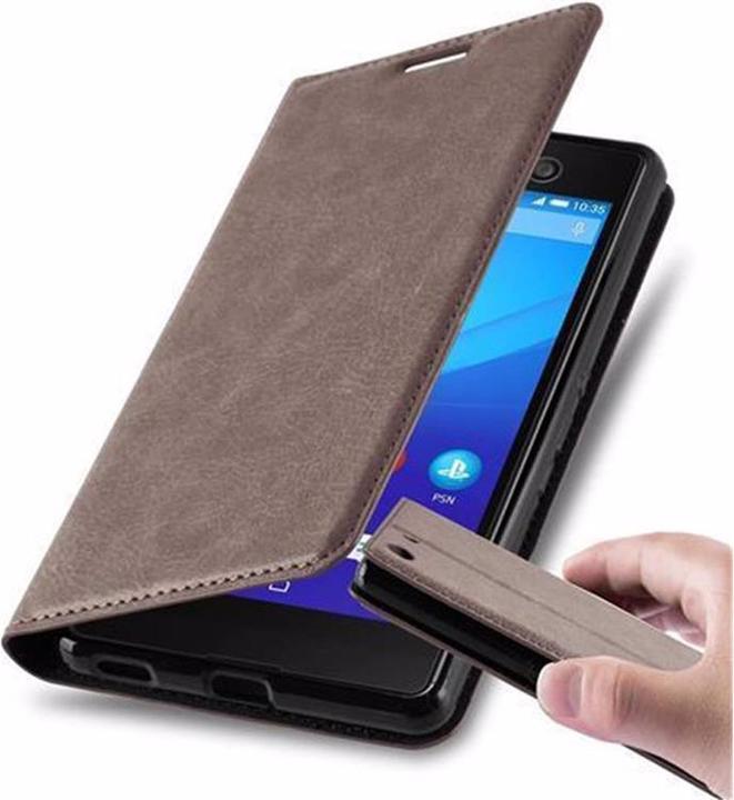 Productafbeelding Cadorabo Boek Onzichtbare Magneethoes (Xperia M5)