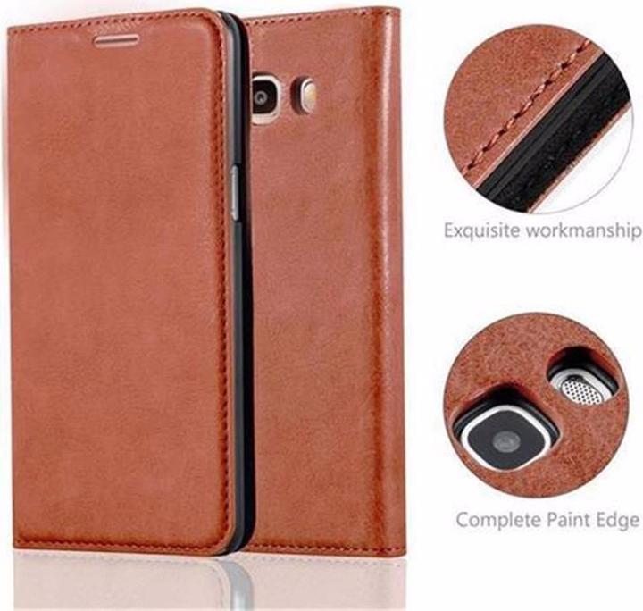 Actual product image Cadorabo Book Invisible Magnet Cover (Samsung Galaxy J5 (2016))