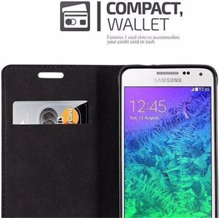 Productafbeelding Cadorabo Boek Onzichtbare Magneethoes (Samsung Galaxy Alpha)