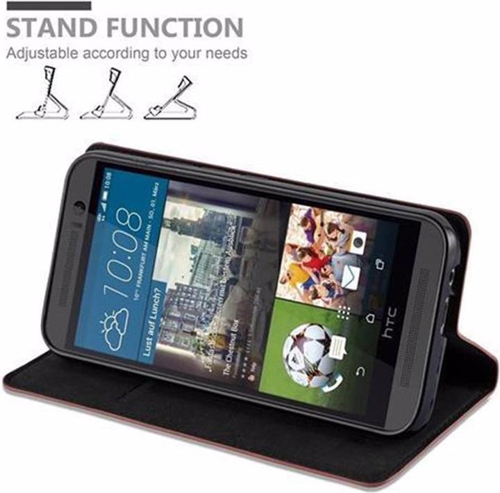 Produktbild Cadorabo Book Invisible Magnet Cover (HTC One M9)