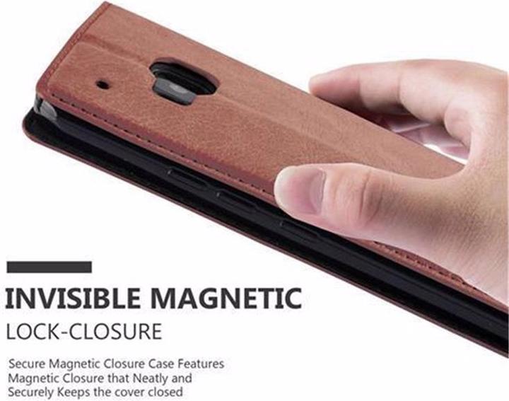Produktbild Cadorabo Book Invisible Magnet Cover (HTC One M9)