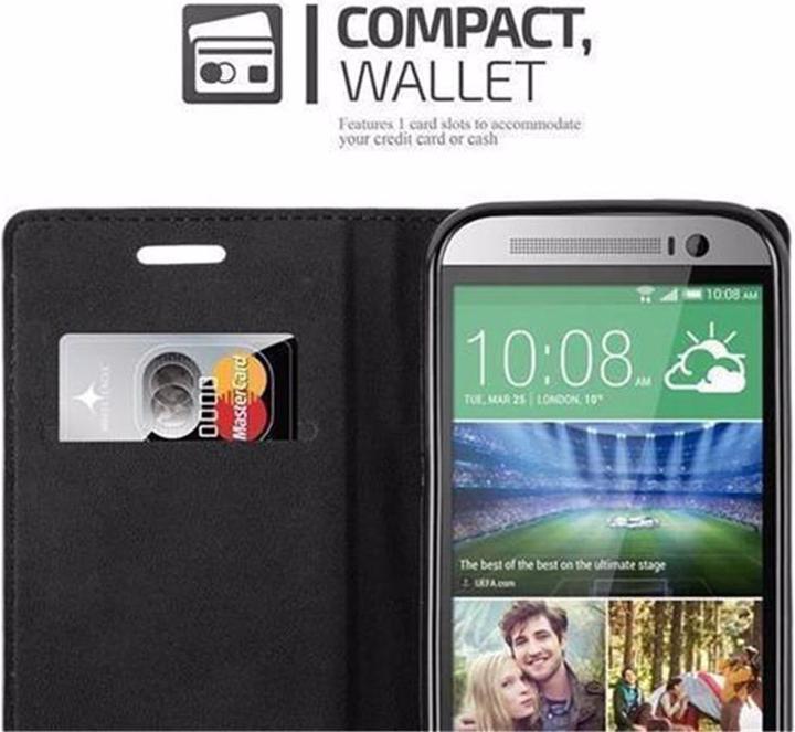 Image du produit Cadorabo Book Couverture magnétique invisible (HTC One M8)