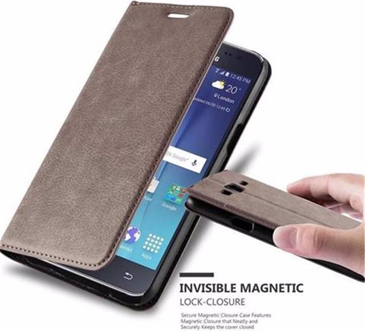 Productafbeelding Cadorabo Boek Onzichtbare Magneethoes (Samsung Galaxy J5 (2015))