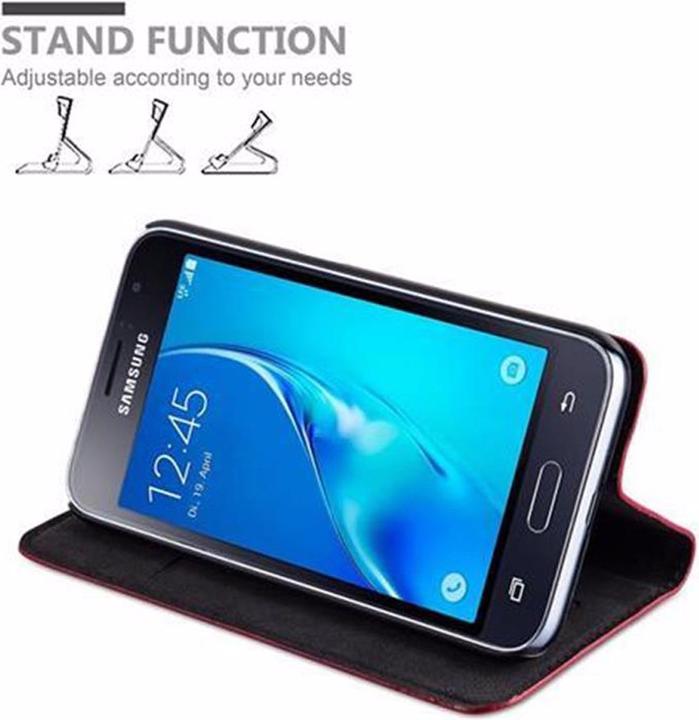 Produktbild Cadorabo Book Invisible Magnet Cover (Samsung Galaxy J1 (2016))
