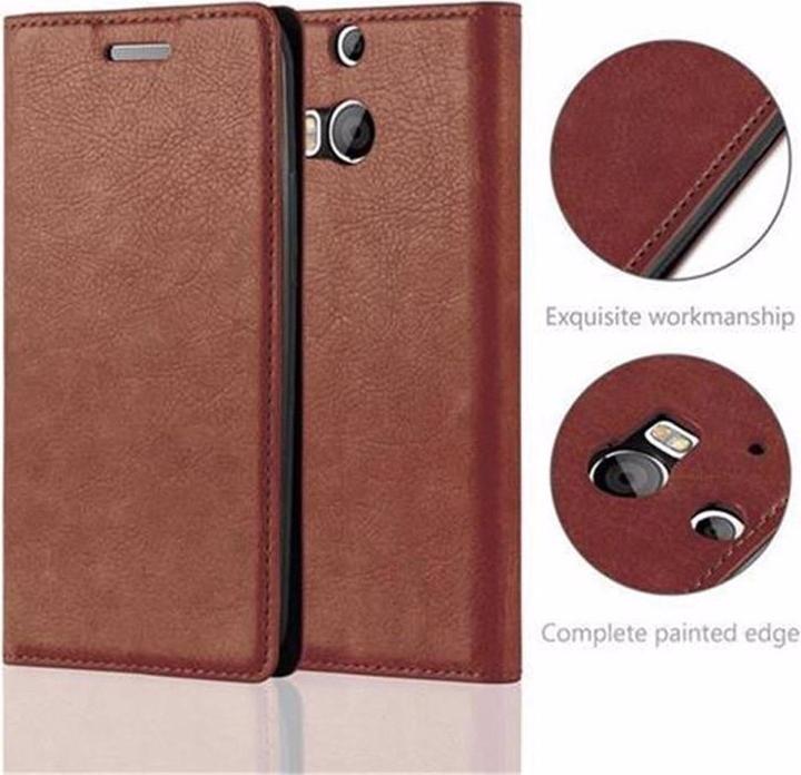 Productafbeelding Cadorabo Boek Onzichtbare Magneethoes (HTC One M8)