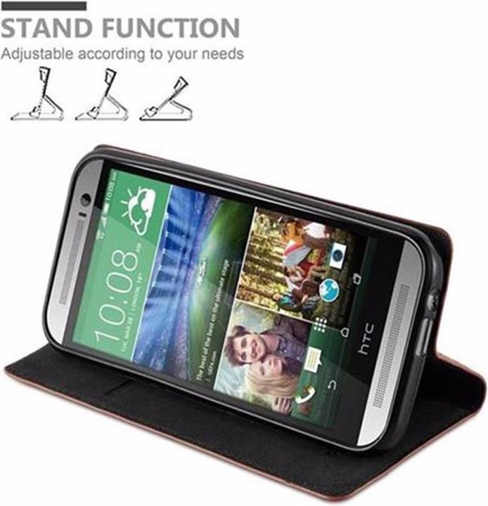 Productafbeelding Cadorabo Boek Onzichtbare Magneethoes (HTC One M8)