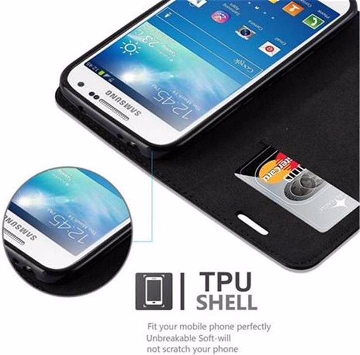 Productafbeelding Cadorabo Boek Onzichtbare Magneethoes (Samsung Galaxy S4 mini)
