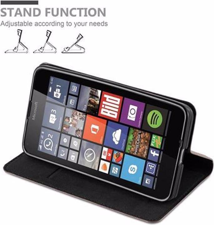 Produktbild Cadorabo Book Invisible Magnet Cover (Microsoft Lumia 640)