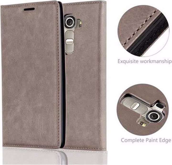 Produktbild Cadorabo Book Invisible Magnet Cover (Motorola Moto G4 Plus, Motorola Moto G4)
