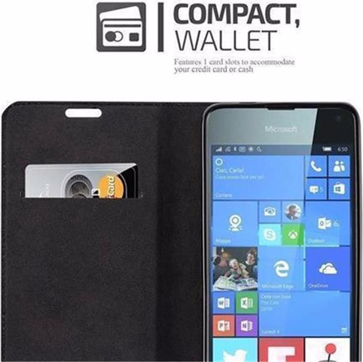 Produktbild Cadorabo Book Invisible Magnet Cover (Microsoft Lumia 650)